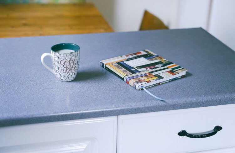 grey kitchen benchtop
