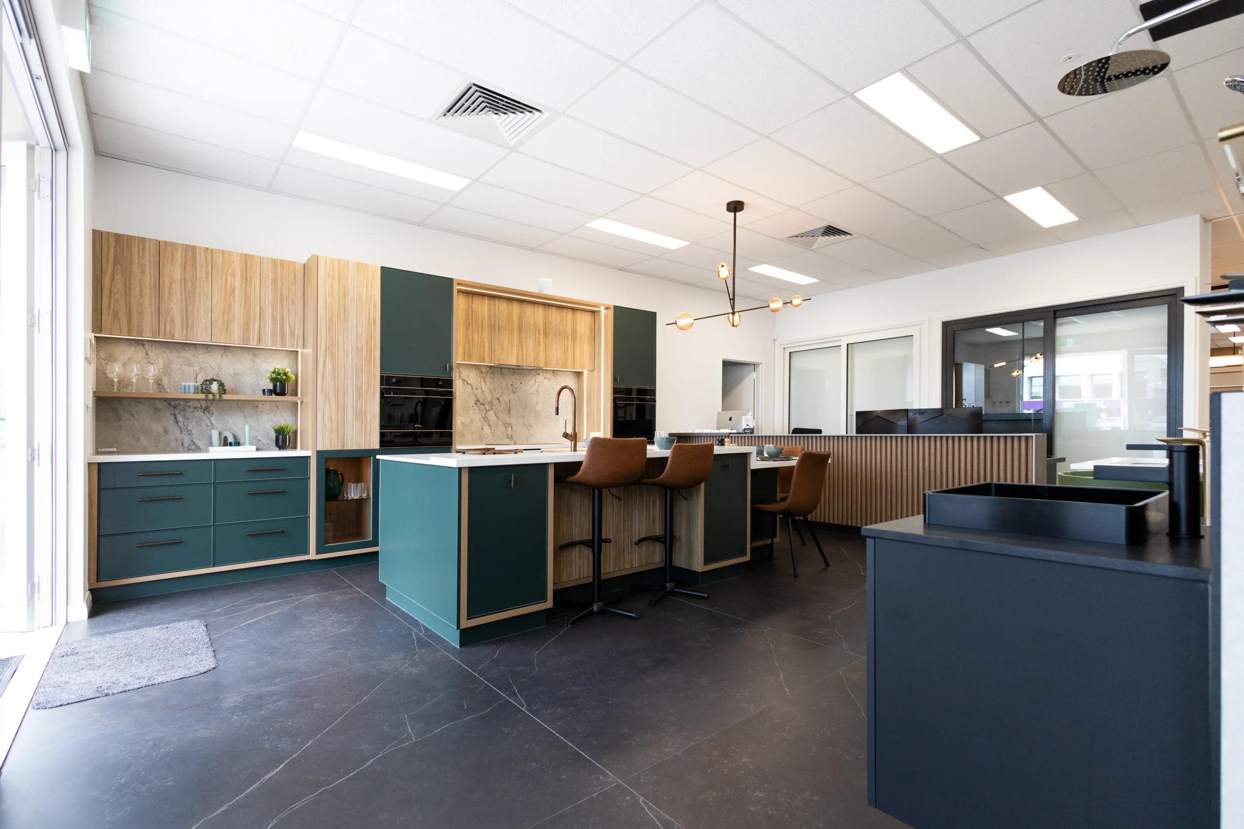 home renovation showroom