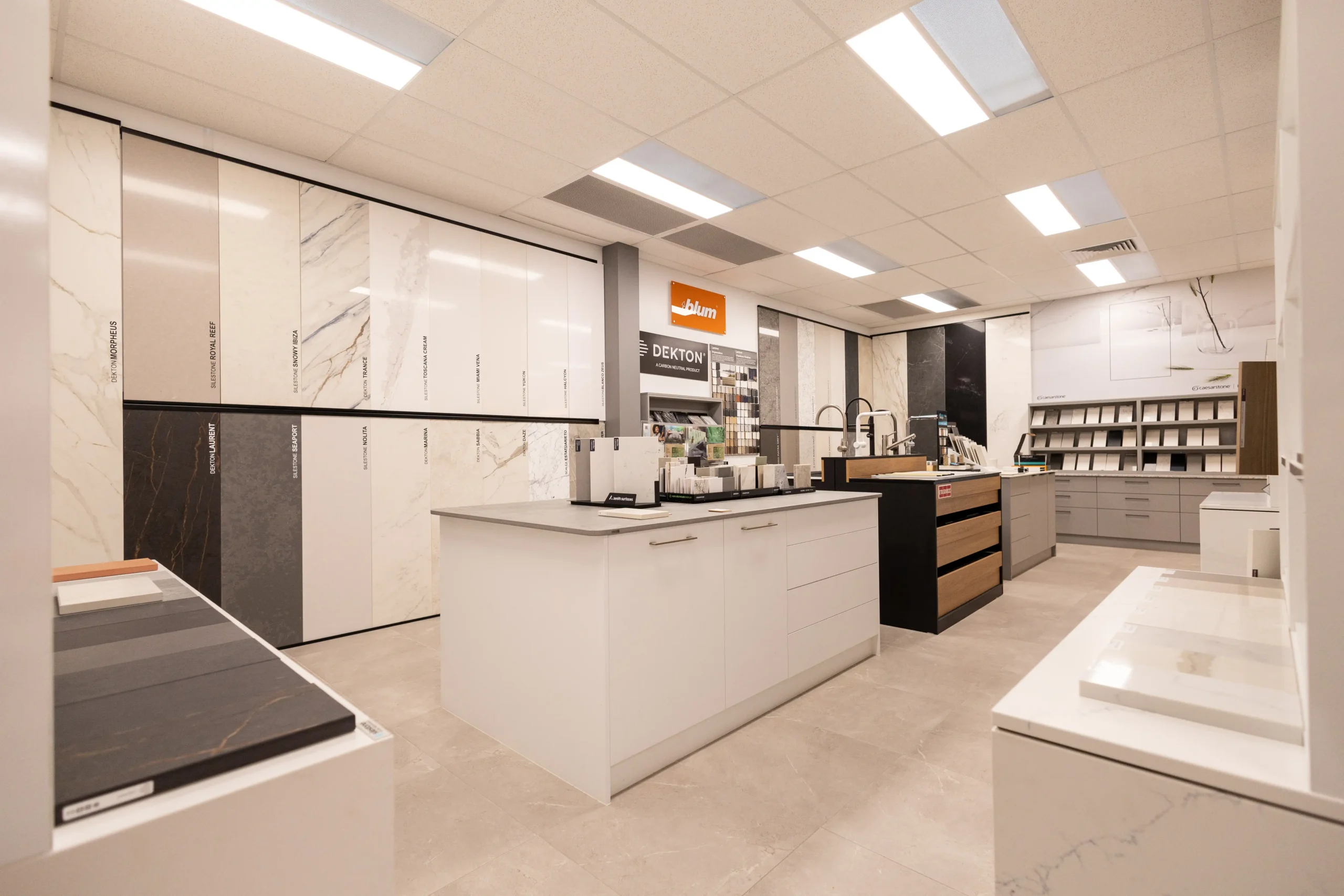 home renovation showroom